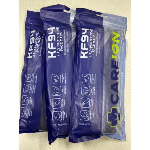 KF94Careion 4ply protective face mask