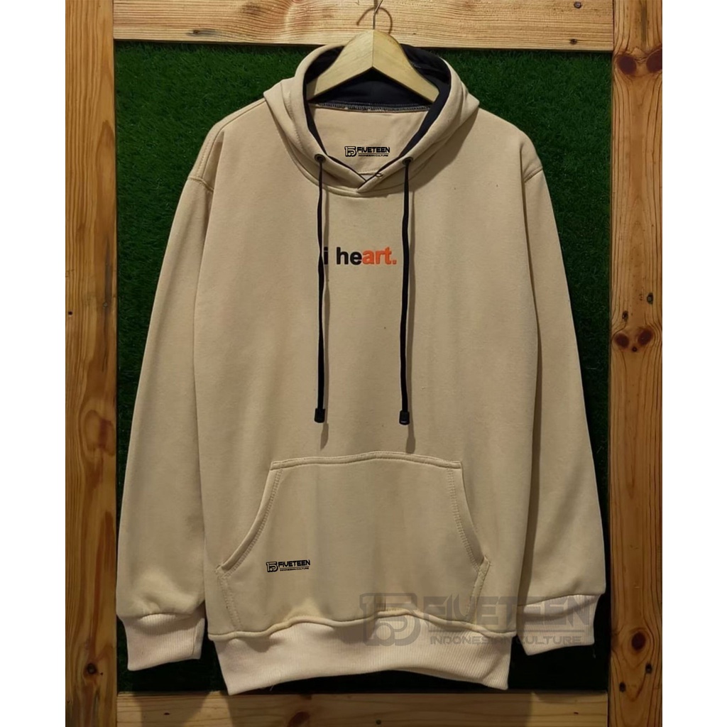 hoodie premium original warna crem kardus i heart. fifteen15 sweater hoodie distro original 15fifteen jaket pria dan wanita terbaru zipper cowok original hudie pria jumbo murah suwiter oblong cowok distro zipper hoodie pria motip