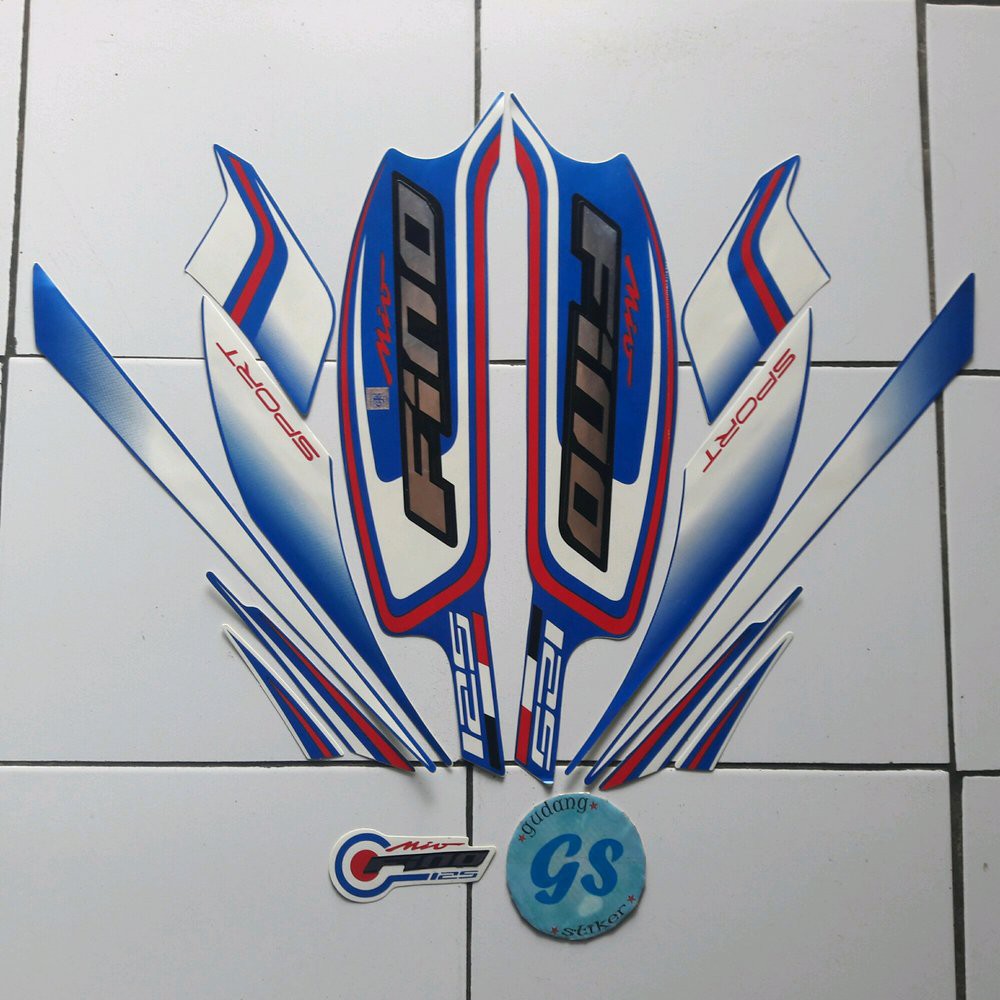stiker fino sport 125 2017 biru