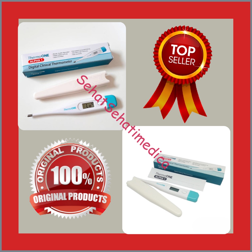 Termometer Digital / Thermometer Thermo One Alpha 1 Onemed / Thermo ONE Alpha 1