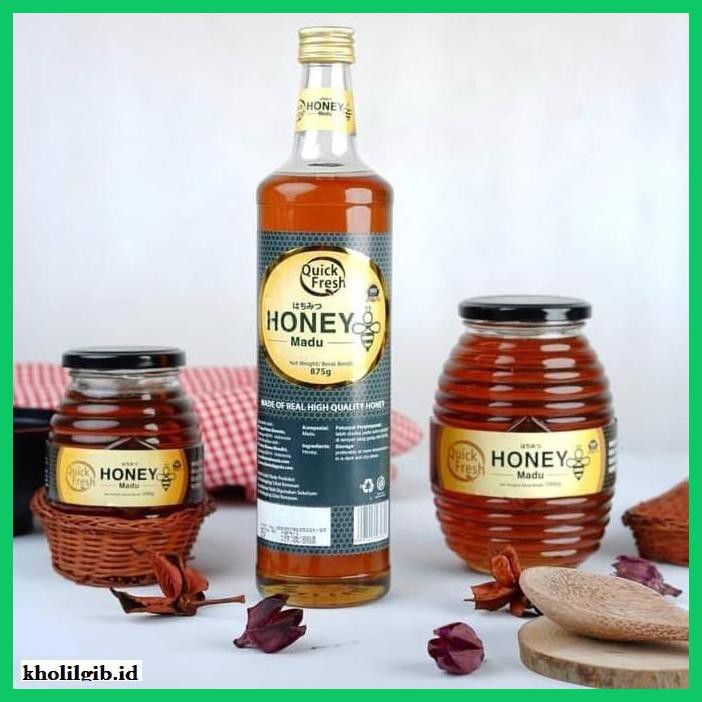 

MADU-MINUMAN- QUICK FRESH MADU HONEY 875G -ASLI-BUKAN-KAWE-KAWE-