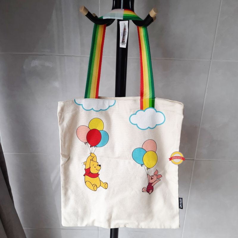 Disney Winnie The Pooh Tote Bag Tas Tote Pooh HKDL