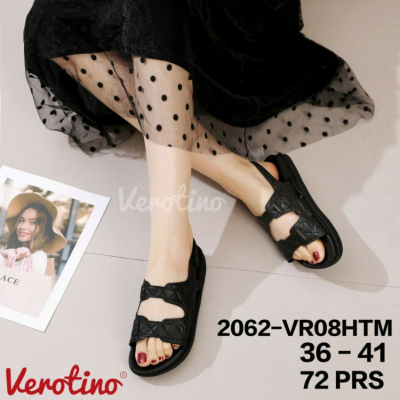 2062 Sandal Slop Karet Tali Belakang Verotino Wanita Impor Sendal Selop Gunung Gladiator Jelly Cewek Perempuan Korea Style Sun-Julie Kretek TikTok!!! Import Hayashi 1728-XIB/1728-X6B/8868-K 8868 1728-HYS Kokop