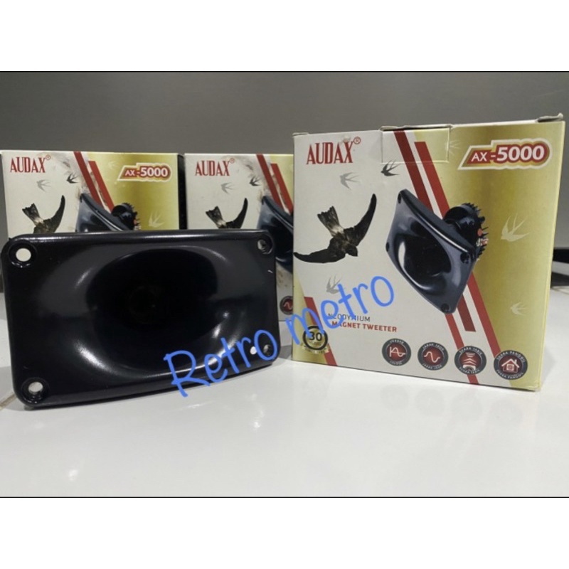 Tweeter AUDAX AX 5000 Neodymium Magnet AX5000 Speaker Panggil Walet