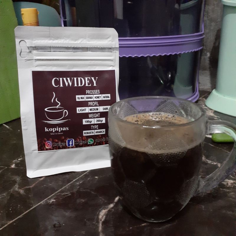 

KopiPas CIWIDEY HONEY | Kopi Bubuk | Kopi Murni Original | 100g