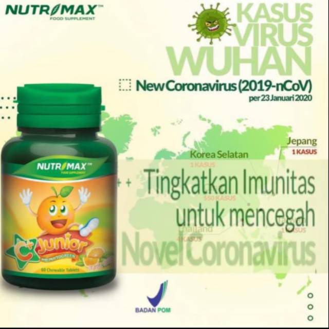 NUTRIMAX C+JUNIOR with PHYTOGREEN 60 tab