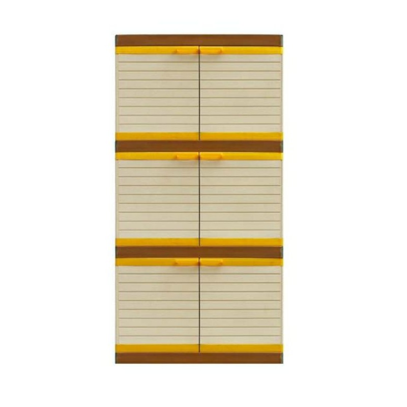 Lemari Plastik Compact Besar 3 Susun Club