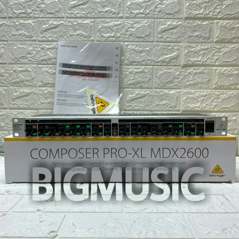 Compressor Behringer MDX 2600