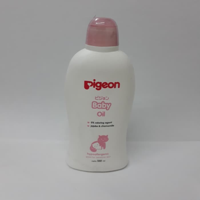 PIGEON Baby Oil With Natural &amp; Essensial Oil 100ml