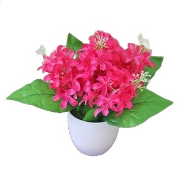 MOGYMOGY PT21 Pot Tanaman Hias Bunga Hias Plastik Ornamen Pot Bongsai Artificial Flower Decoration