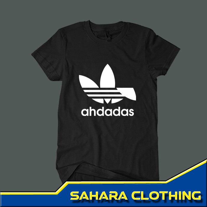 Kaos ahdadas Pria Wanita Dewasa Dengan Cotton Combed 30s Premium
