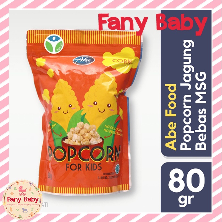 ABE POP CORN FOR KIDS 80GR [ CORN ]