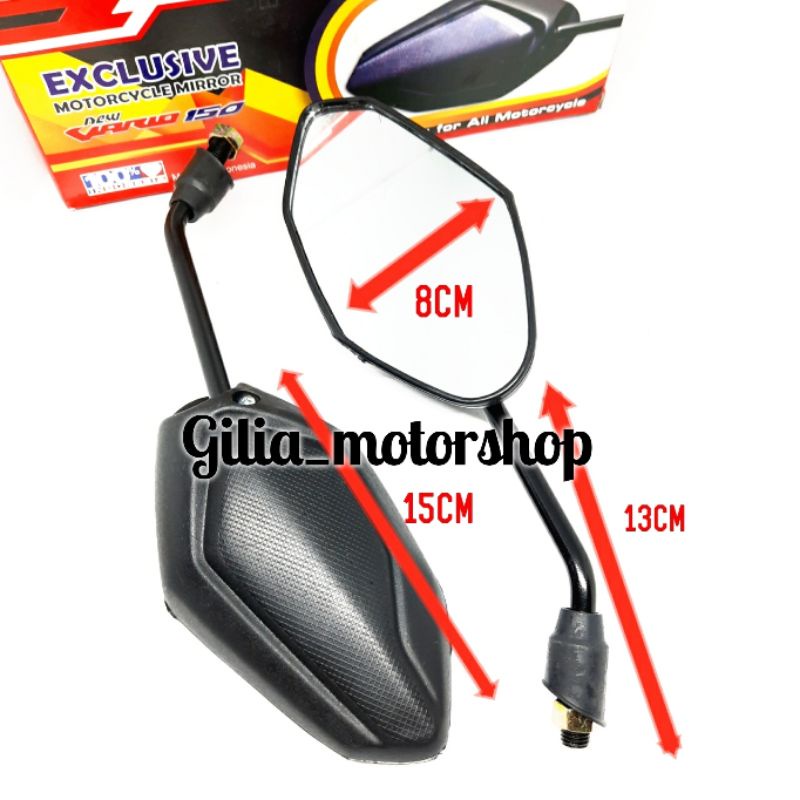 Spion Standar Honda ALL New Vario 150 125 Kaca Spion Beat blade vario Spion Motor Spion Standard