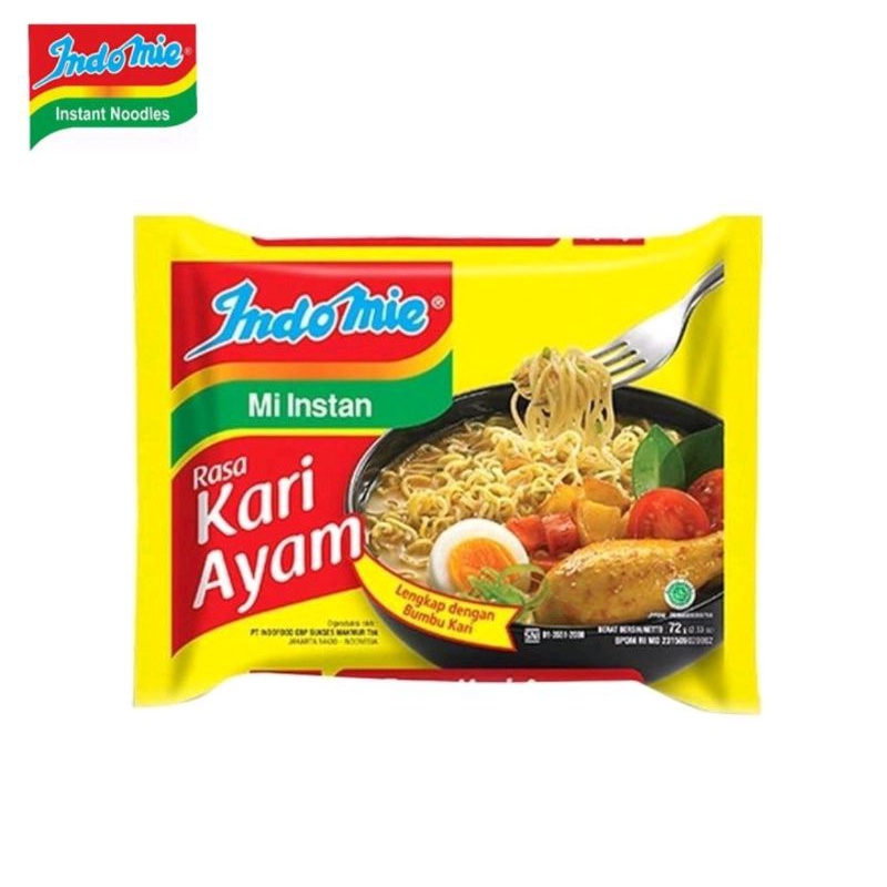 

INDOMIE MIE INSTAN KARI AYAM 72 gr