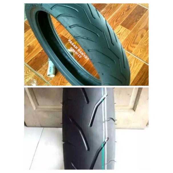 sepasang ban motor untuk beat