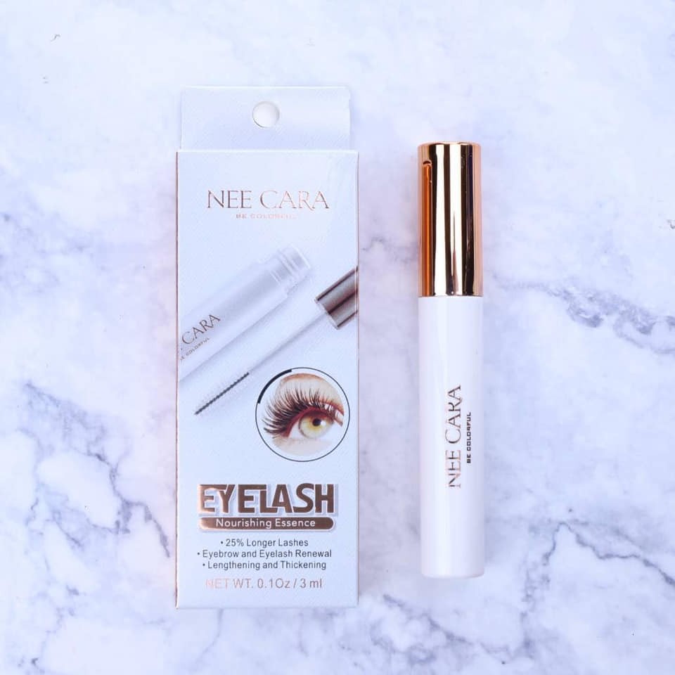 [TERMURAH] Nee Cara Eyelash Nourishing Essence Serum Pelentik dan Pemanjang Bulu Mata Original Thailand