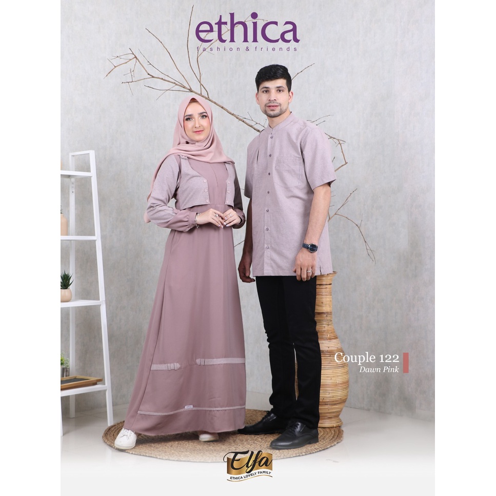 Ethica - Couple Pasangan Couple 122 Dawn Pink - Ayumi 229 - Kahfi 181