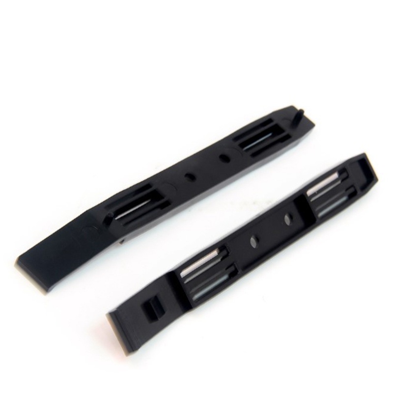 2 Pair Hard Drive Rails Chassis Cage Accessories Drive Bay Slider Plastic Rails for 3.5 to 5.25 Hard Drive Tray Caddy