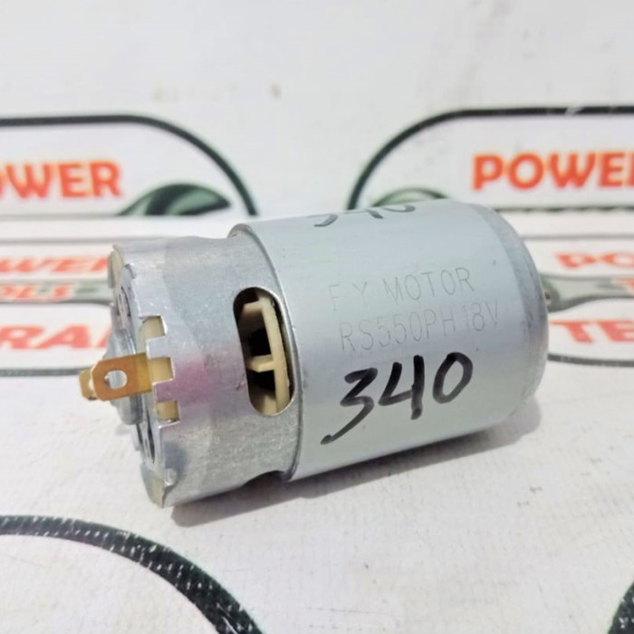 Motor Dinamo Bor Baterai NRT PRO DC 340 Cordless Drill DC340 Gulungan