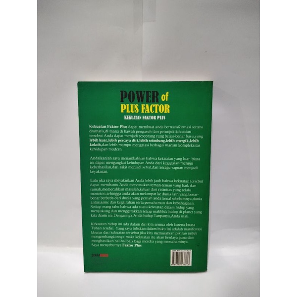 BUKU POWER OF PLUS FACTOR