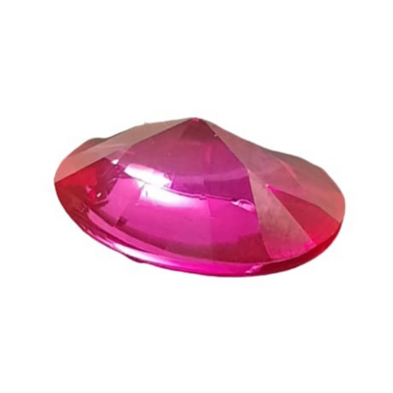 Merah Siam Ruby Oval 14-16MM oval Cutting Bawah