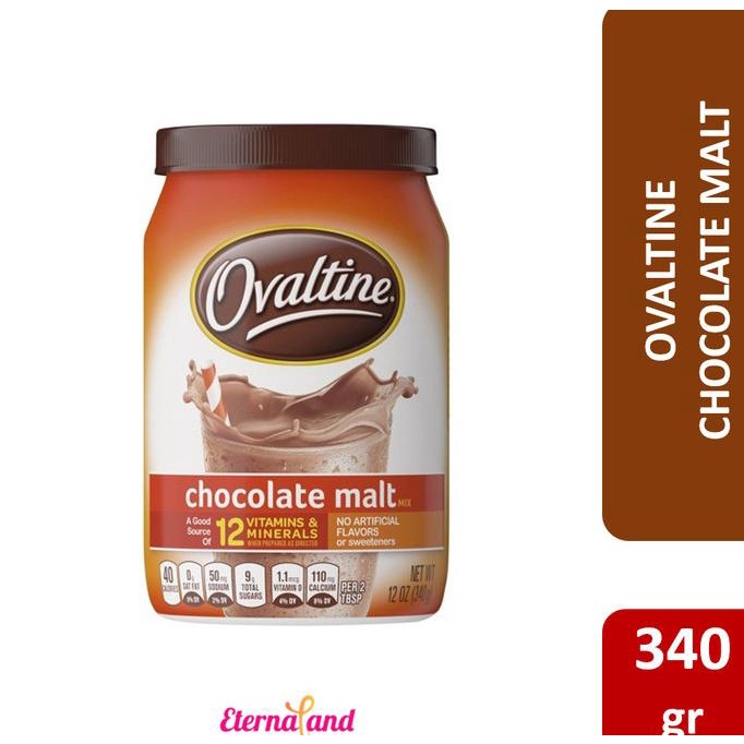 

Ovaltine Chocolate Malt Milk - Susu Bubuk Cokelat Ovaltine Impor Usa