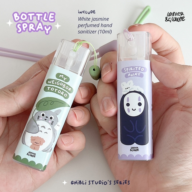 GHIBLI’S BOTTLE SPRAY - Hand sanitizer