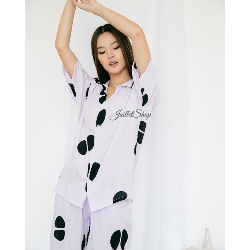 Yukata Polkadot Set