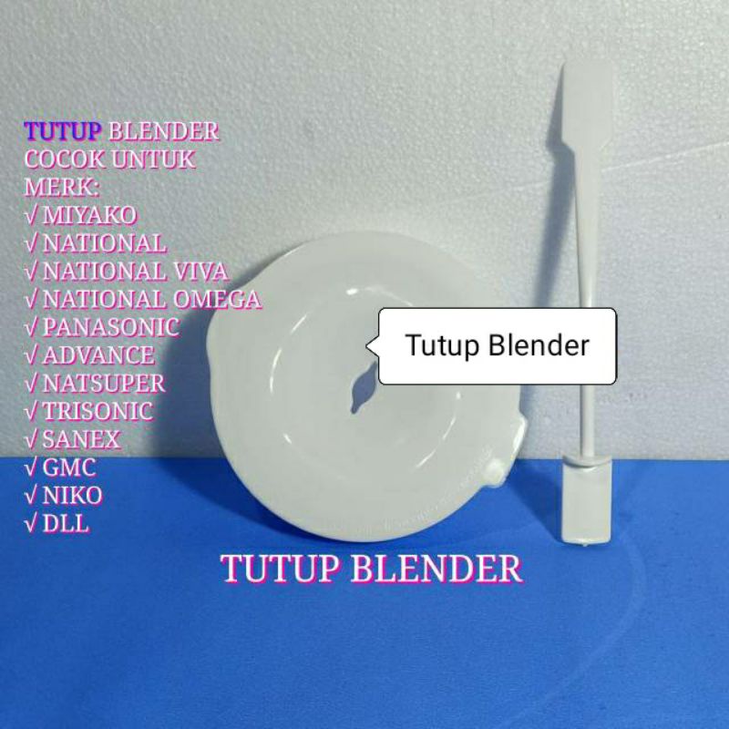 Tutup sendok Blender Nasional National tutup gelas juice blender NS.