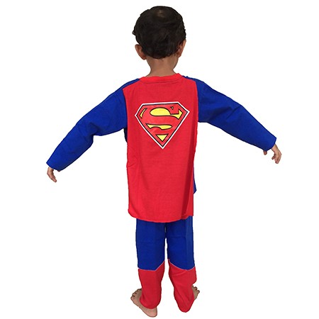 Baju Anak Kostum Topeng Superhero Manusia Super