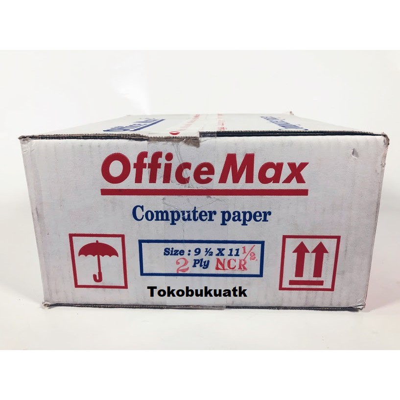 

Continuos Form Office Max 91/2 X 11Inch - 2Ply Bagi 2