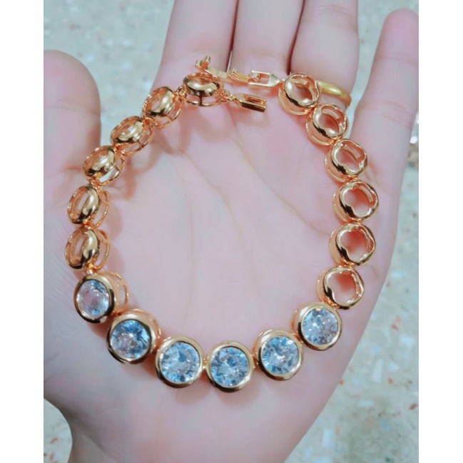 Fourfashion Gelang Tangan Dewasa Motif Full Bulat HH099