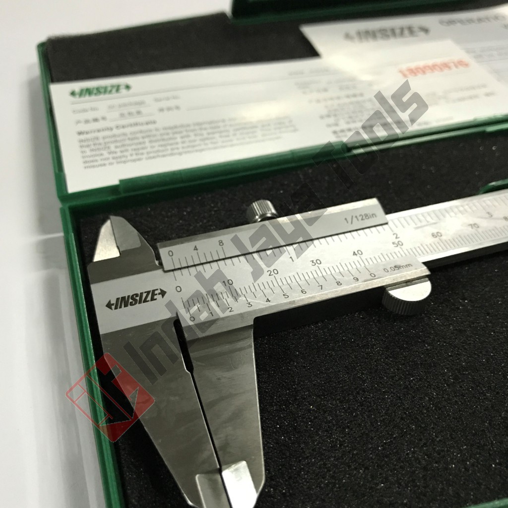 INSIZE 1205-150 Sigmat Analog 6 Inch 150 mm Jangka Sorong Vernier Caliper