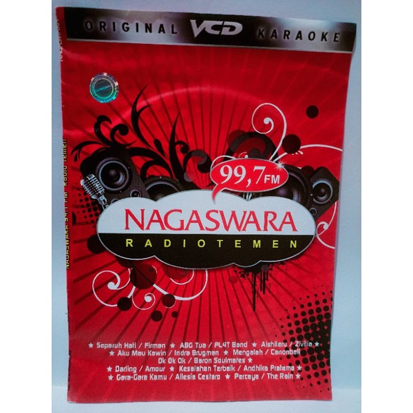VCD original Nagaswara radiotemen 99,7fm