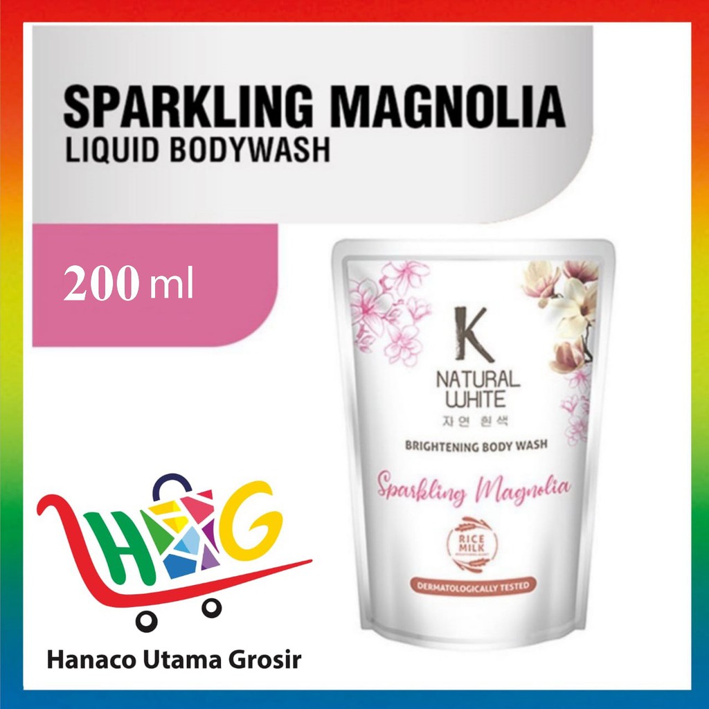 K Natural Bodywash Pouch 200ml