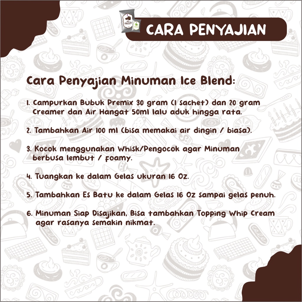 

Korzaln Bubuk Serbuk Minuman 1Kg Rasa Cookies Coklat Bubuk Minuman Kekinian Standar Drink Choco