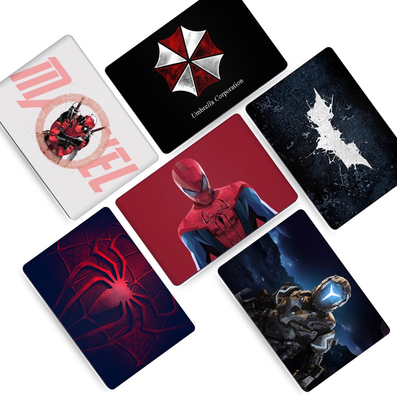 2pcs Stiker Pelindung Laptop Universal Motif Marvel Ukuran 12 13 14 15.6 Inch Untuk ASUS M4200u ROG G513Q fx516p UX4100E U4600