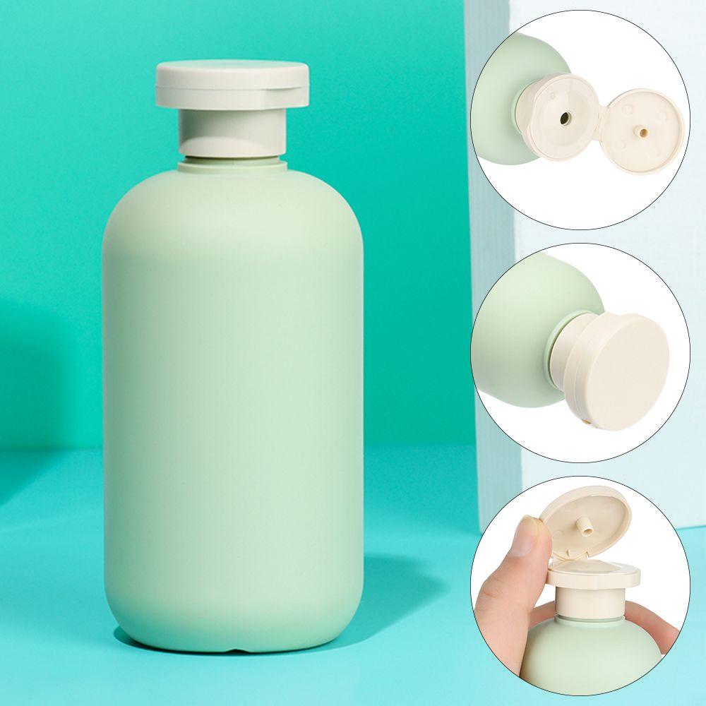 Wonder 200ML~500ML Foaming Soap Dispenser Plastik Tahan Karat Isi Ulang Botol Bulat Sabun Lotion