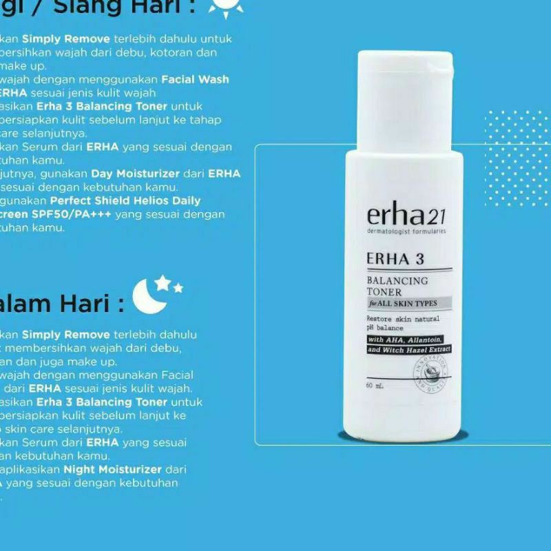 ERHA 3 BALANCING TONER