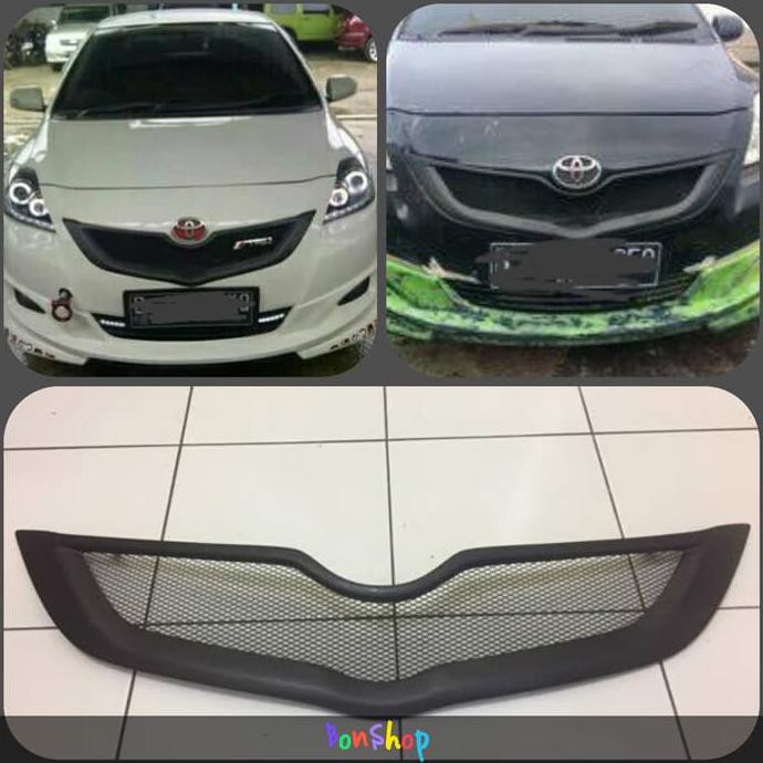 Grill Gril Racing Jaring Custom Vios gen 2 thn 2006-2011 - Hitam Dop