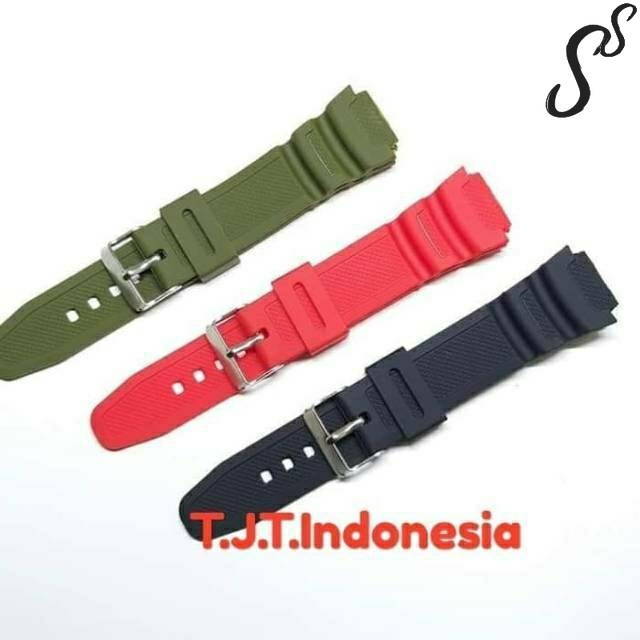 Tali Jam Tangan Casio W218-H W218H W-218H W 218 H FREE PEN