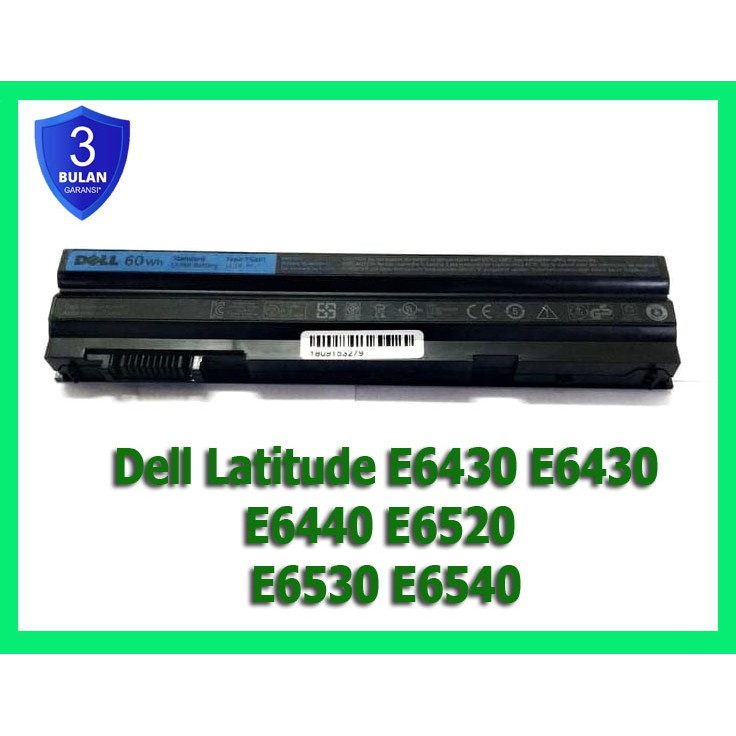 Baterai Original Dell Latitude E6430 E6430 ATG E6440 E6520 E6530 E6540