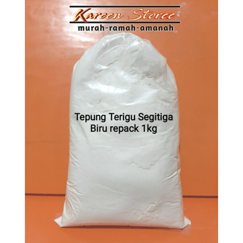 

Tepung terigu merk Segitiga Biru 1kg