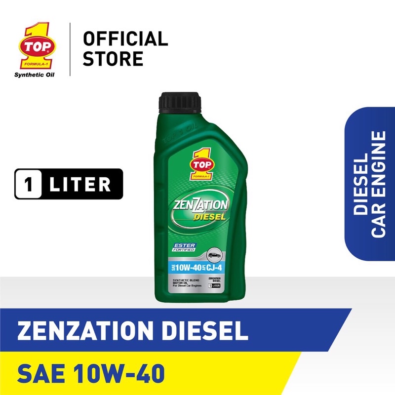 Oli Mesin TOP1 Zenzation 10W-40 (Diesel)