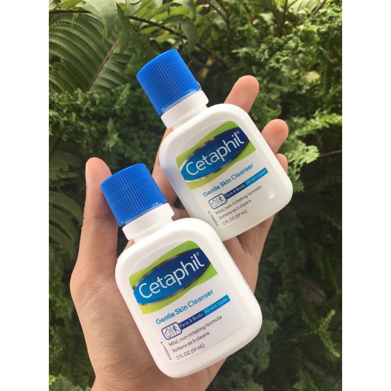 Jual CETAPHIL GENTLE SKIN CLEANSER MINI SIZE 59ml Shopee Indonesia