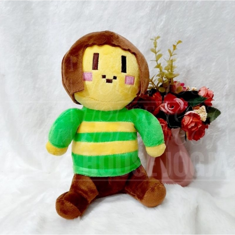 Boneka Chara Sans Undertale Import Boneka Sans Undertale Green Girl Chara