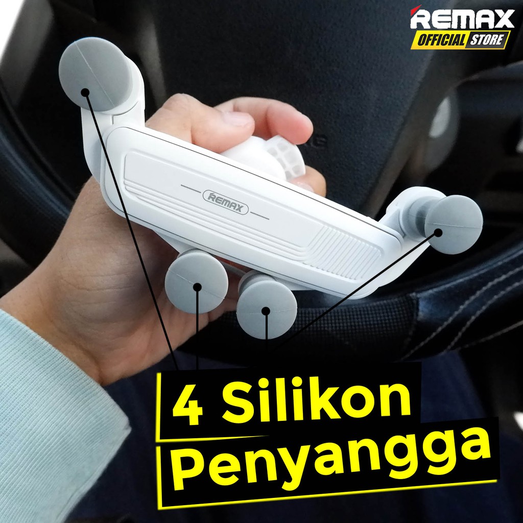 Remax RM-C40 Garansi Resmi Holder HP Mobil / Phone Holder / Car Holder / Holder Mobil