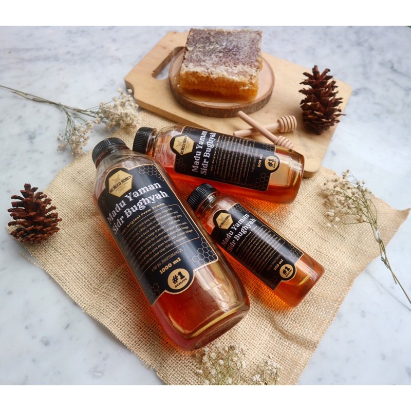 

Madu Yaman Sidr Bughyah/Baghiyah raw honey, 100% Murni. (Sidr Malakki/Madu bidara/Sidr Malakki)
