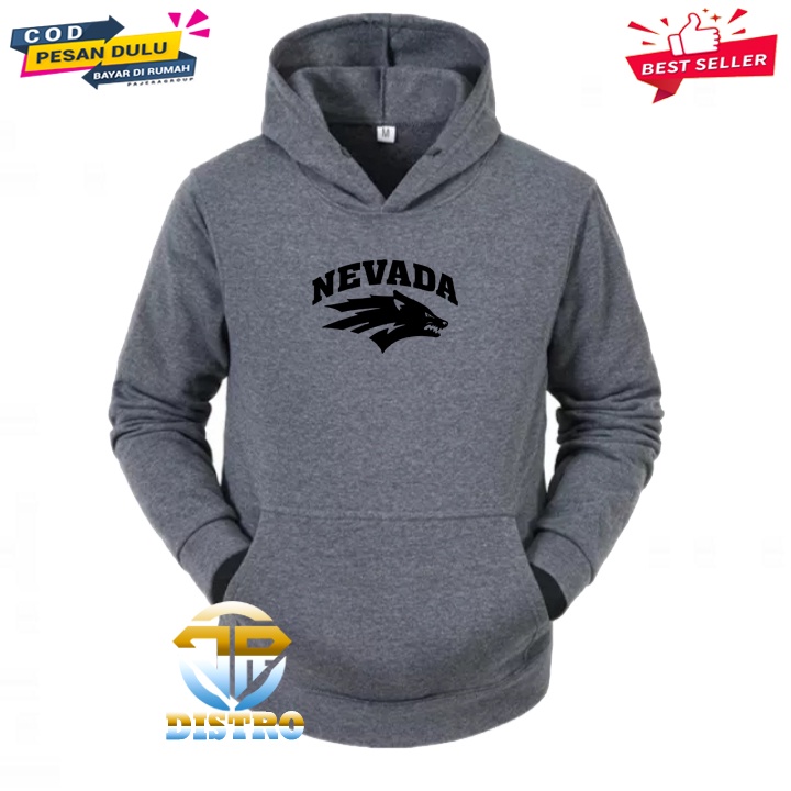 JR DISTRO 99 Sweater Hoodie Distro Nevada Motif Hitam Premium Hoodie Pria Wanita Distro Termurah