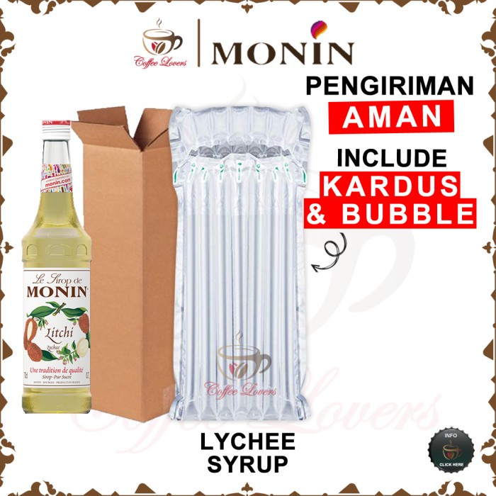 

MONIN SYRUP LYCHEE SIRUP MONIN TERMURAH